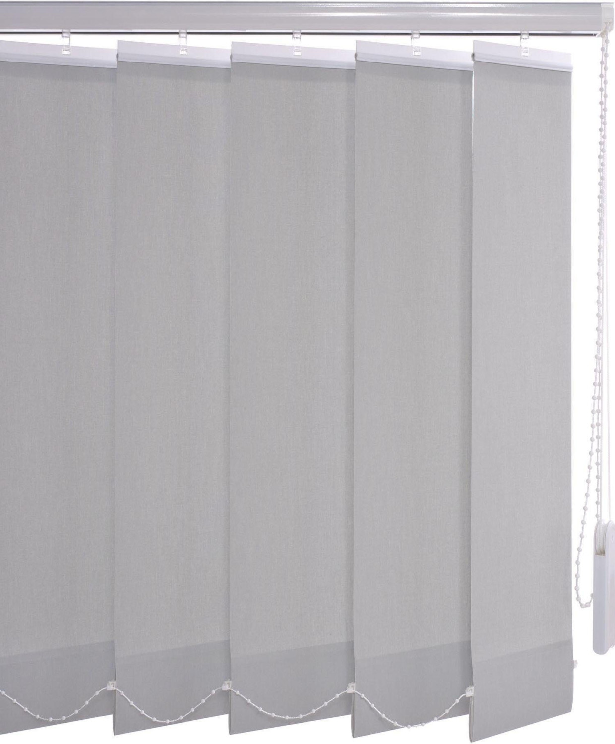 Liedeco Lamellenvorhang-Vertikalanlage 89mm (180 x 250cm) Grau ab 166,95 €  | Preisvergleich bei