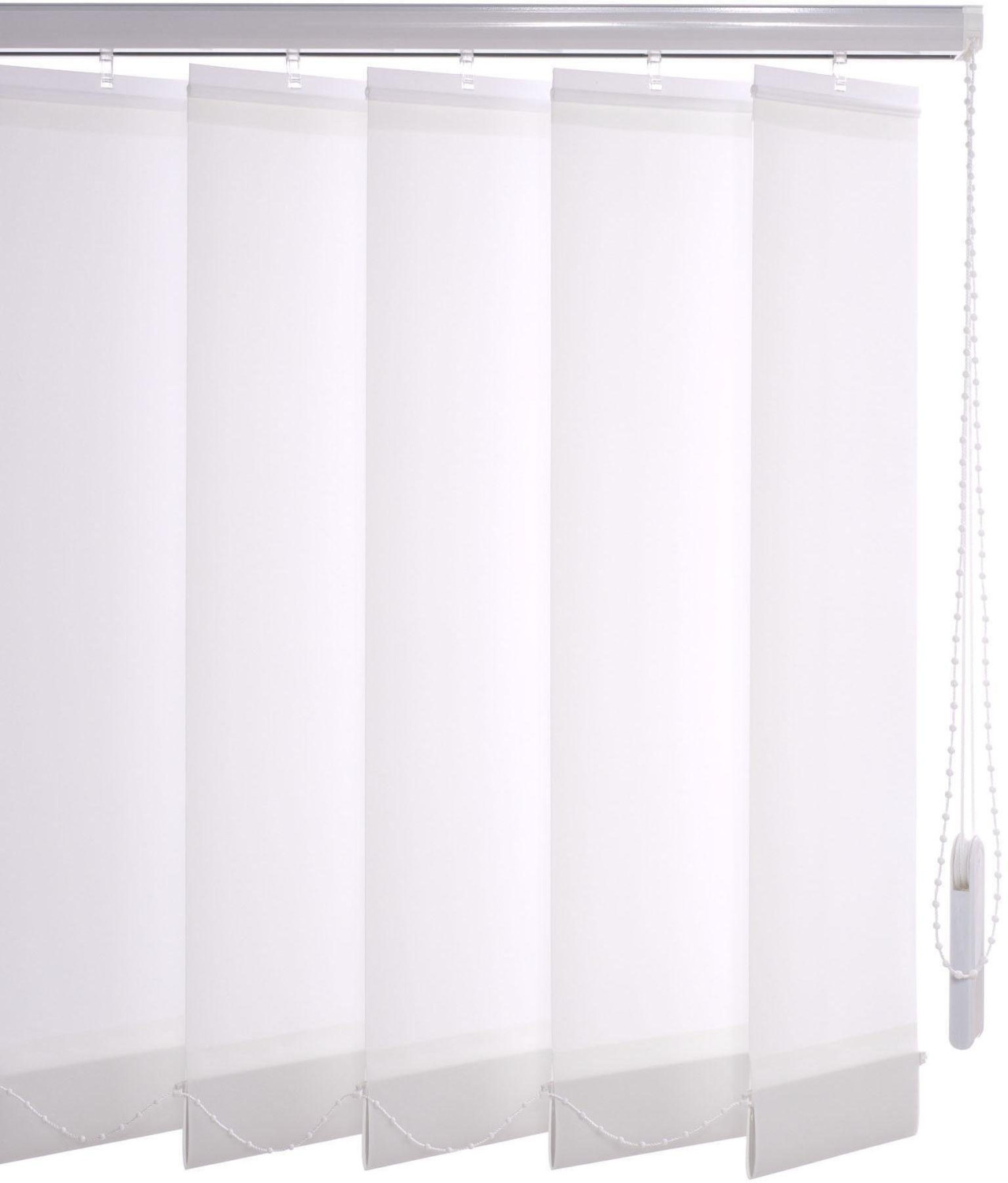 Liedeco Lamellenvorhang-Vertikalanlage bei x Weiß Preisvergleich 89mm ab 109,95 150cm) (250 € 