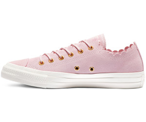 converse frilly thrills white leather