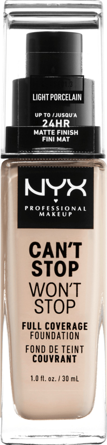 NYX Make-up Can't Stop Won't Stop 24-Hour Foundation (30ml)