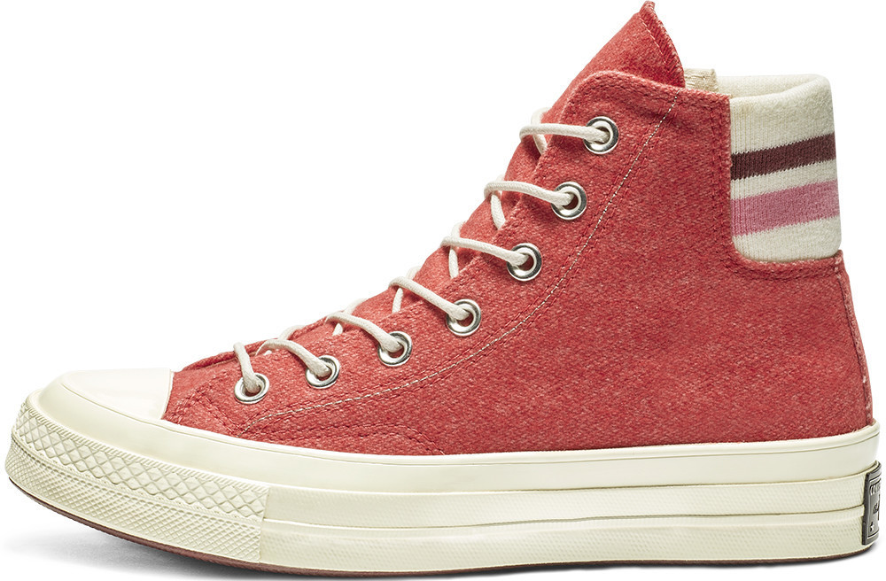 Converse Chuck 70 Retro Stripe sedona red/pink/egret