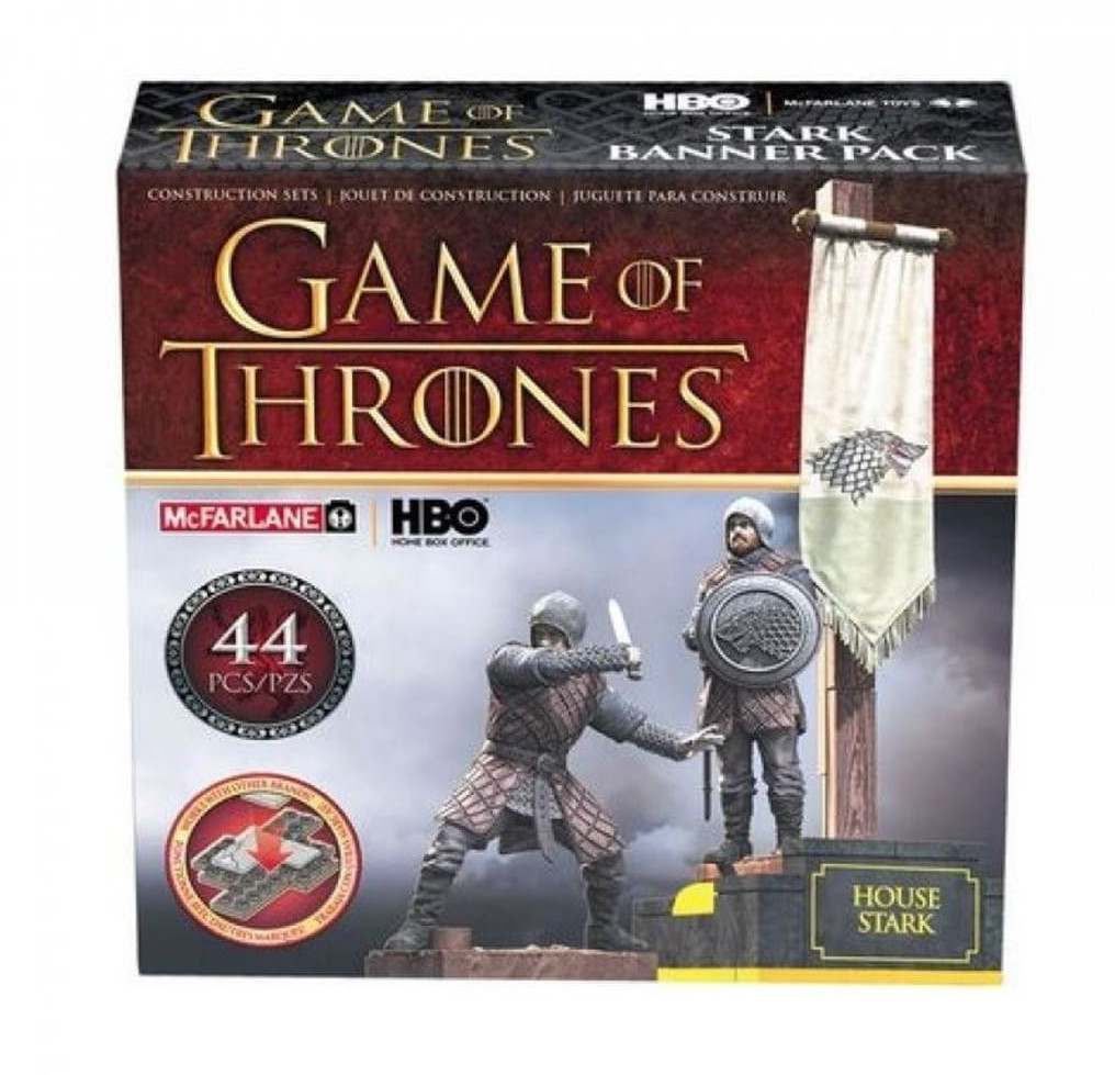 McFarlane Toys Game of Thrones Building Set Stark Banner Pack