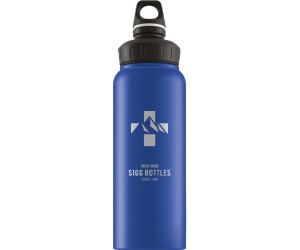 Neu Sigg Traveller Hydration Mountain Wasserflasche 1 Liter Schwarz 