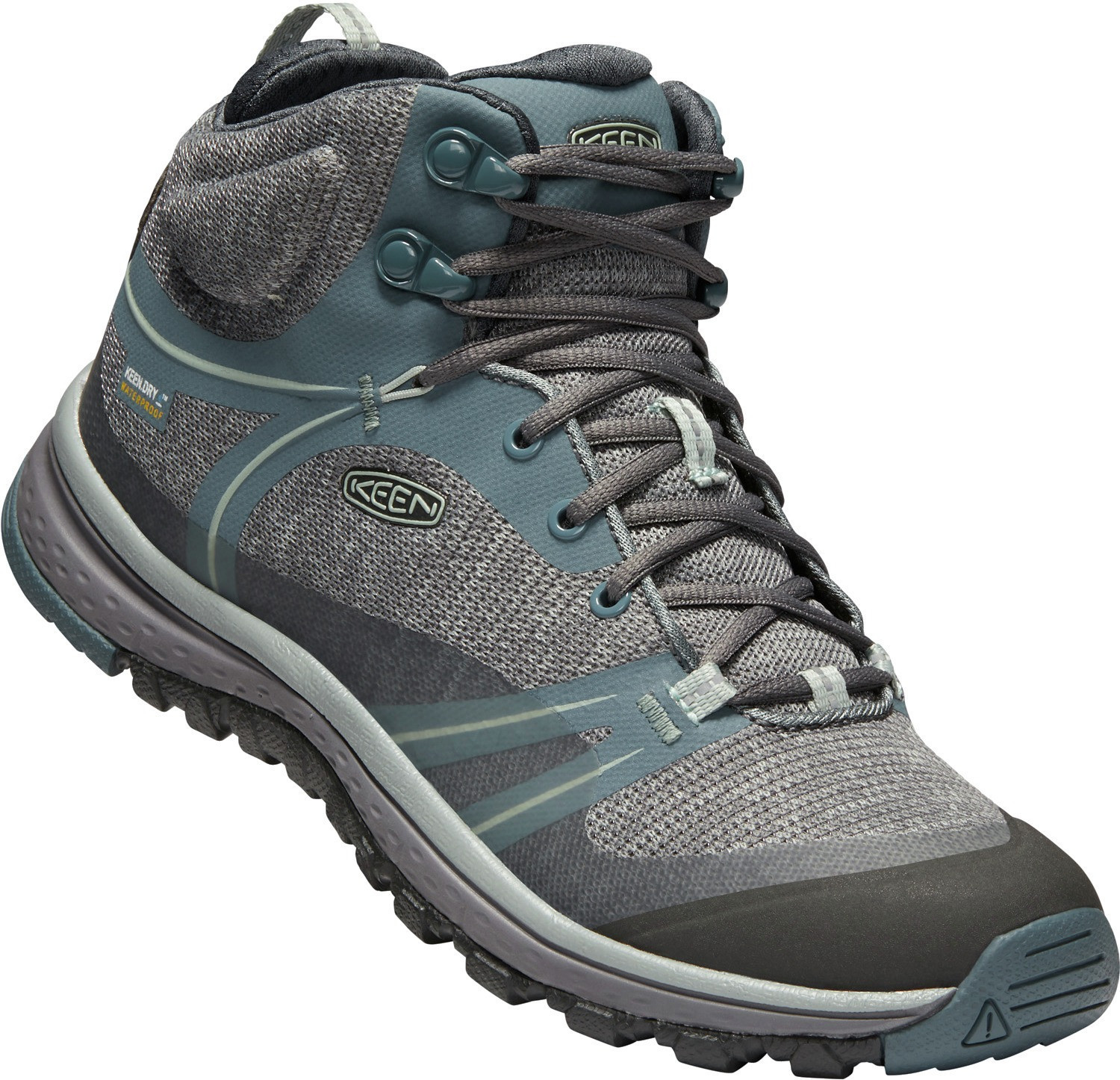 Keen Terradora Mid WP Women stormy weather/wrought iron