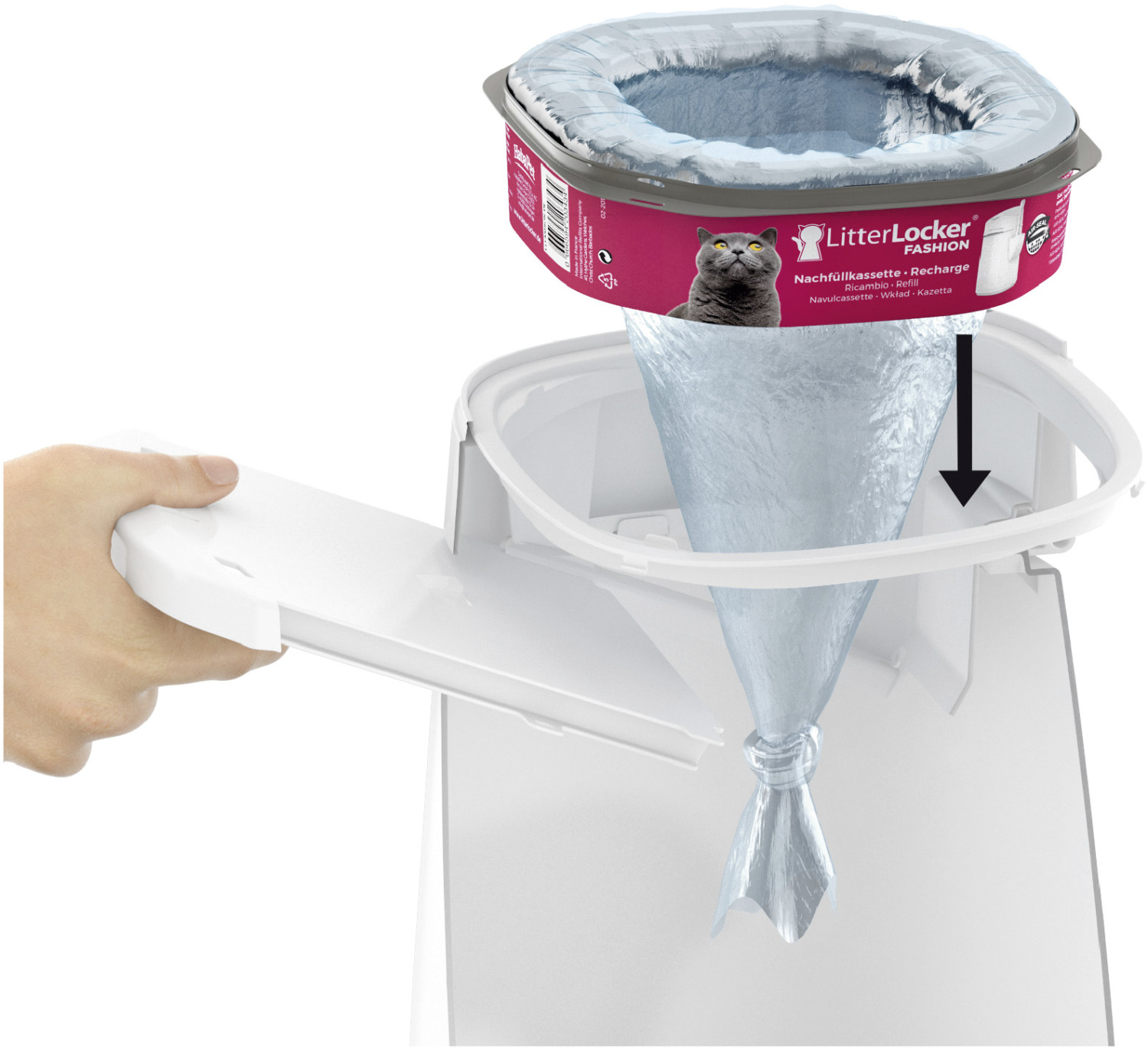 Litter Locker Sac à litière pour chat 1 pc