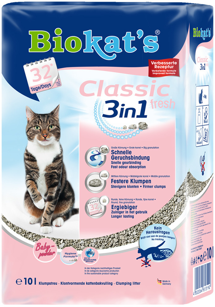 Biokat's Classic Fresh 3in1 Baby Powder 10l