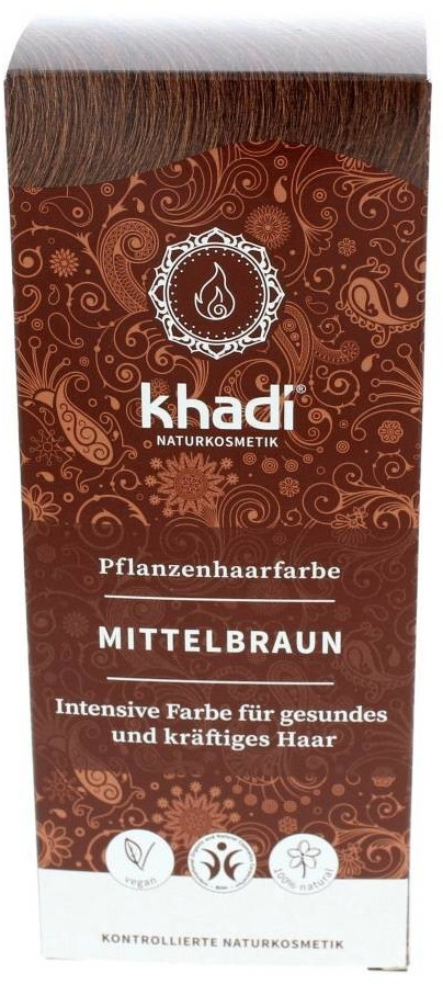 Khadi Natural Hair Color (100 g) Medium Brown