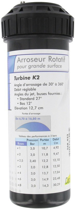 K-Rain Turbine  escamotable K2