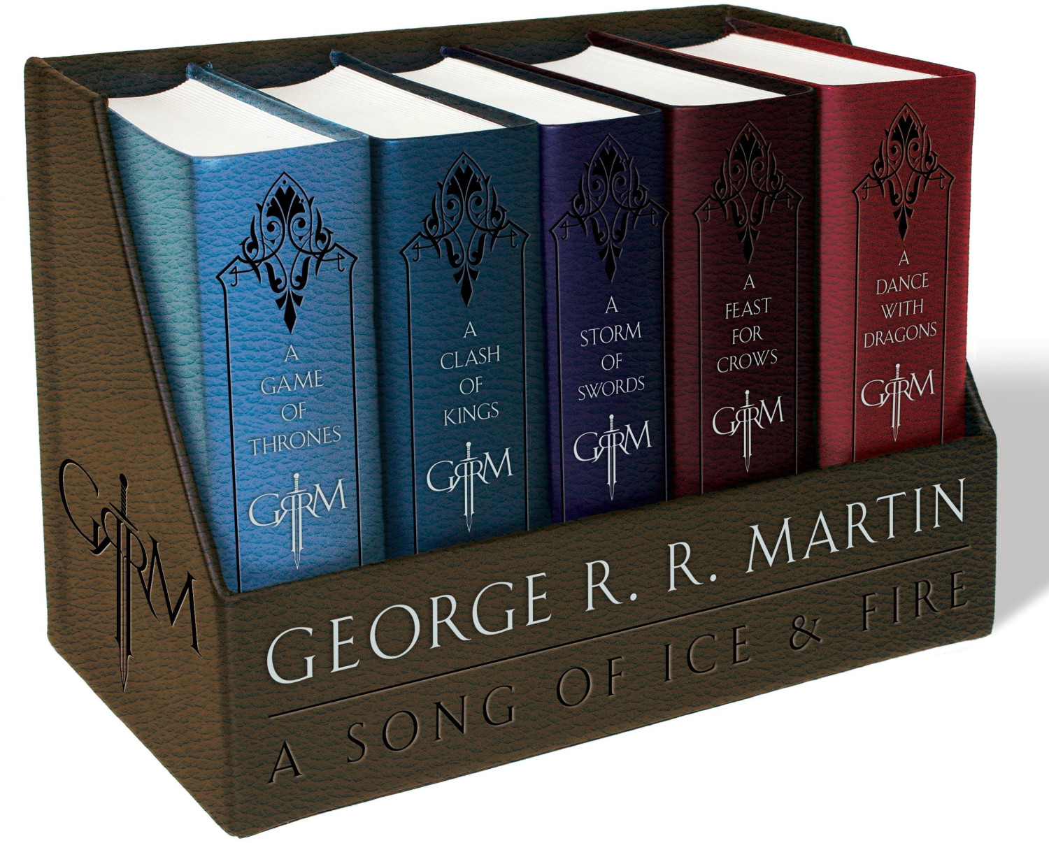 George R. R. Martin's A Game of Thrones Leather-Cloth Boxed Set (George R. R. Martin)