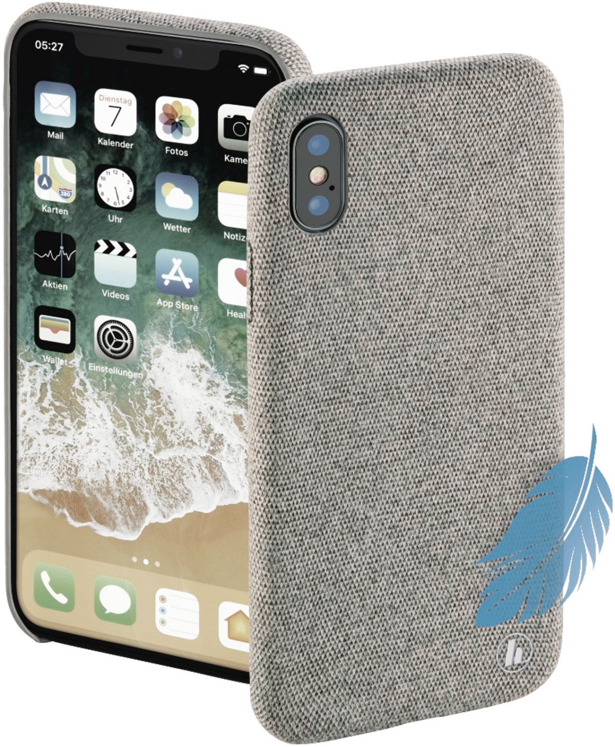 Hama Cozy (Apple iPhone X/Xs) grey
