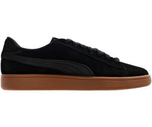 Puma suede black gum deals