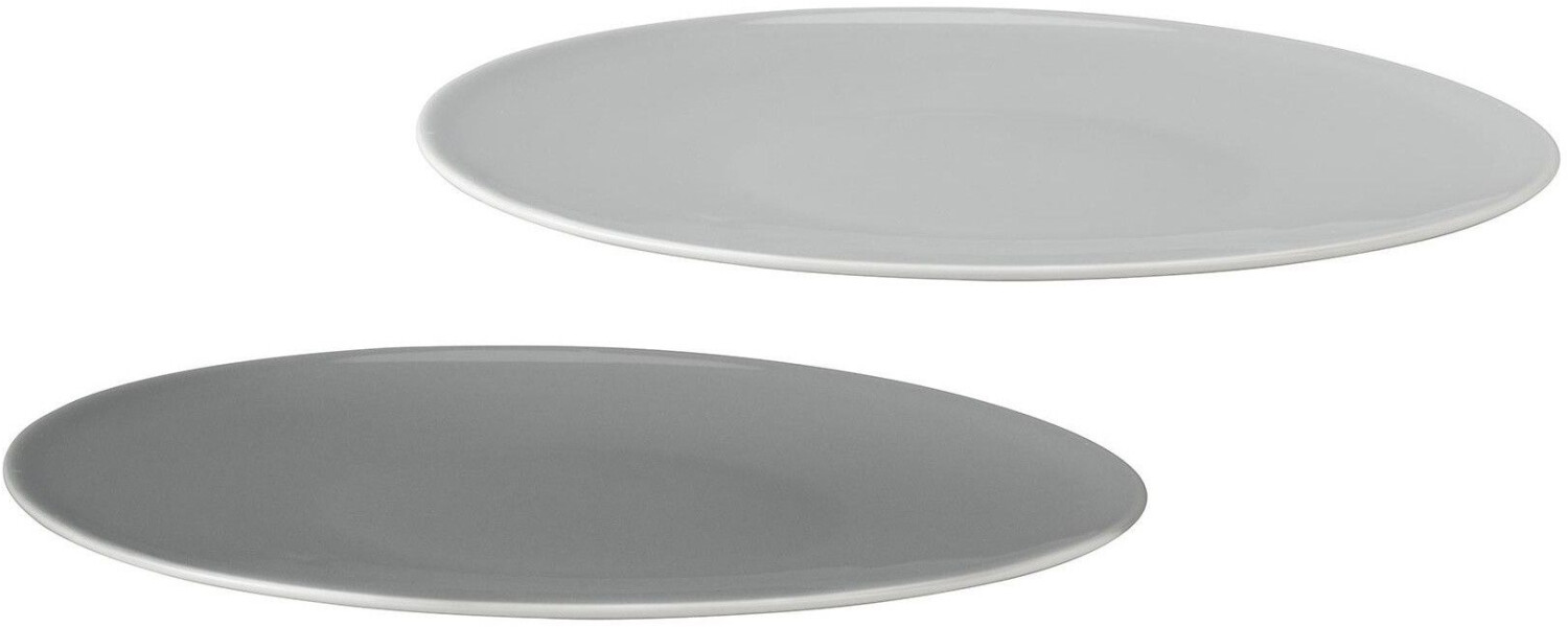 Stelton Emma plate 22 cm set of 2 gray