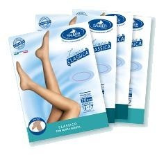 Sauber Classic Open Toe 70 DEN Medium Size. 3
