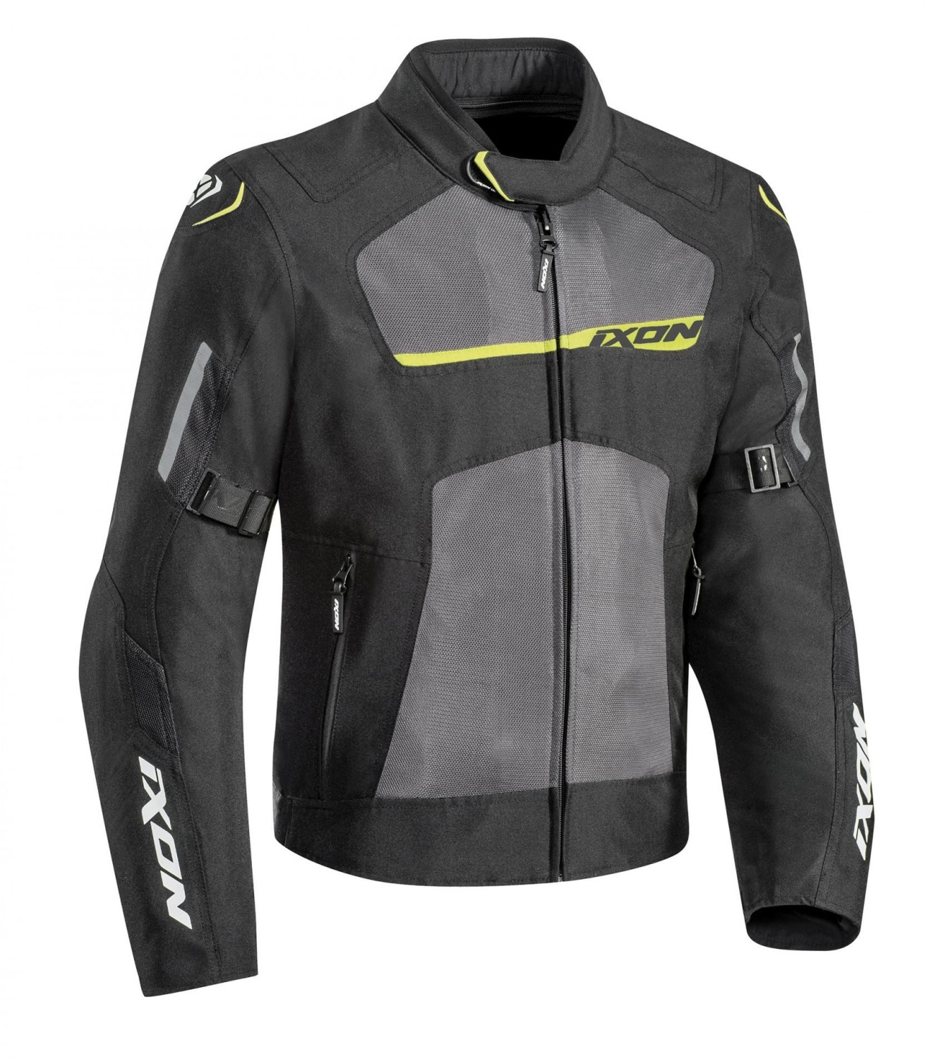 IXON Blouson Raptor noir/gris/jaune
