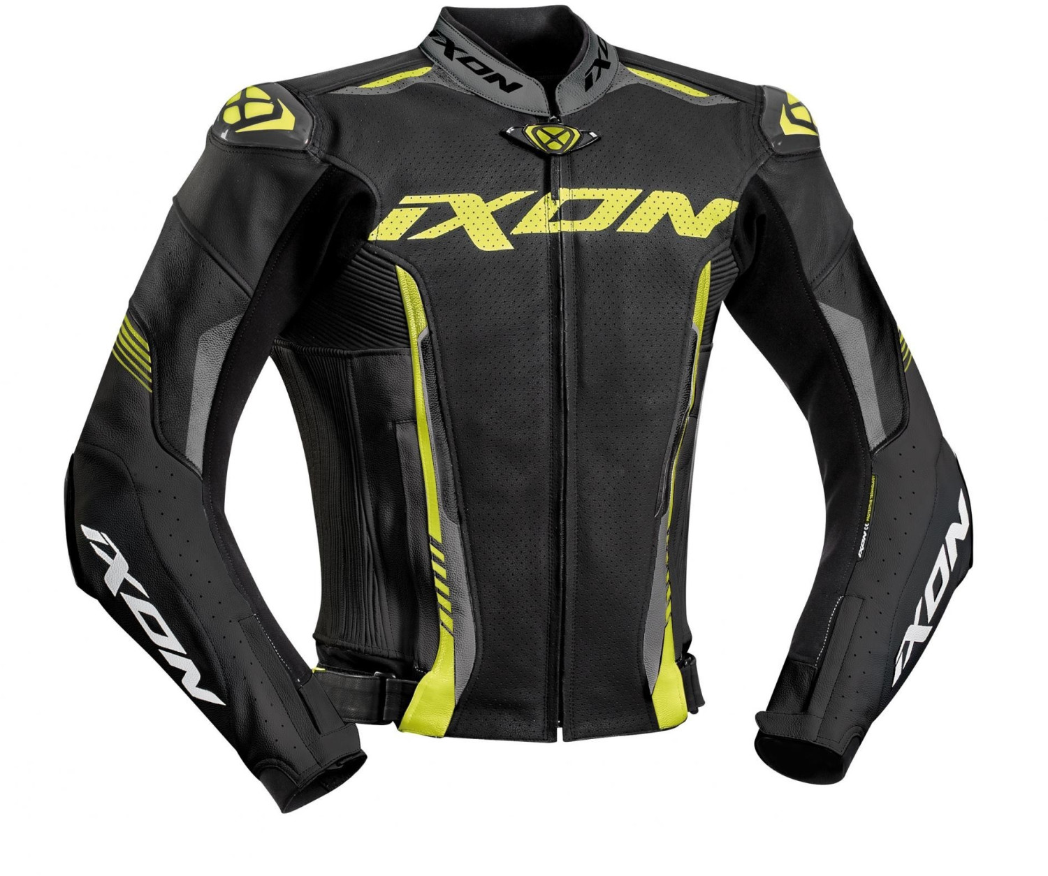 IXON Blouson VORTEX 2 noir/gris/jaune