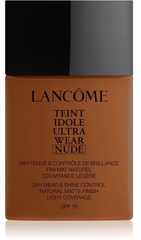 Photos - Foundation & Concealer Lancome Lancôme Teint Idole Ultra Wear Nude Foundation  13.2 Brun (40m  2019