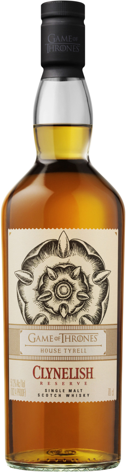 Clynelish Reserve Single Malt House Tyrell Game of Thrones Limited Edition 0,7 L 51,2 %