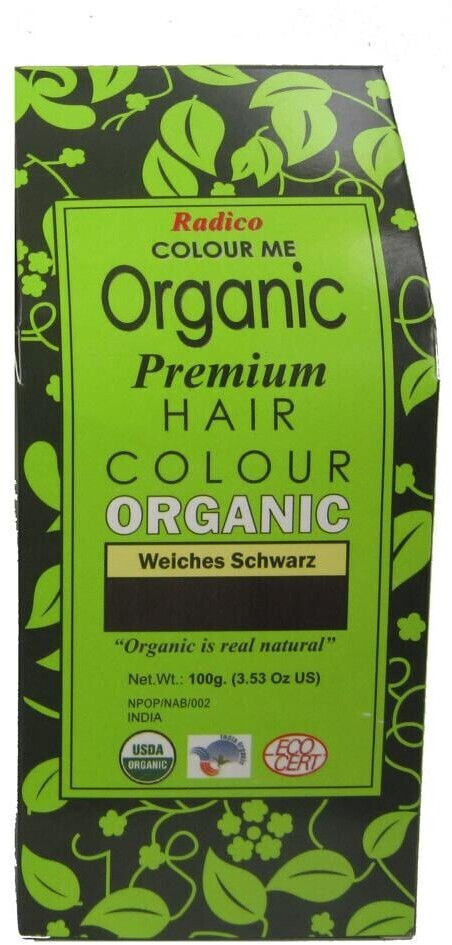 Radico Colour Me Organic soft black (100g)