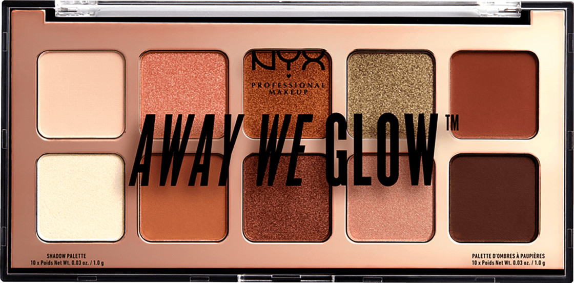 NYX Eye Shadow Palette 2 Hooked on Glow Away We Glow (10g)