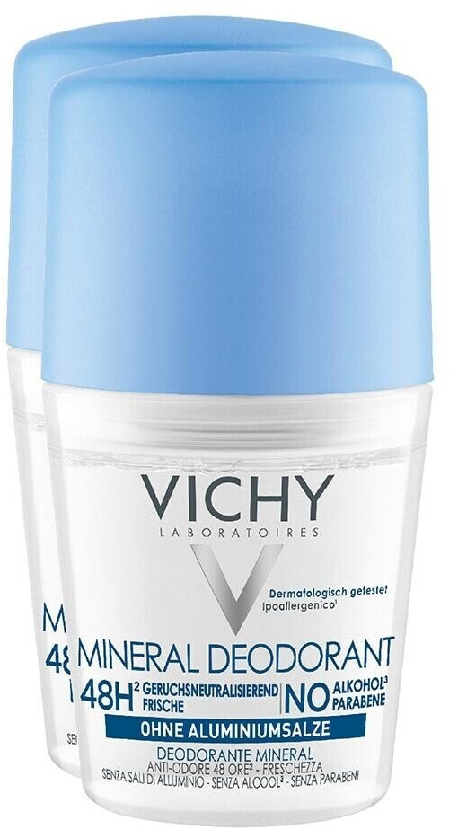 Vichy Mineral Deodorant ohne Aluminiumsalze 48h Roll-On (50 ml)