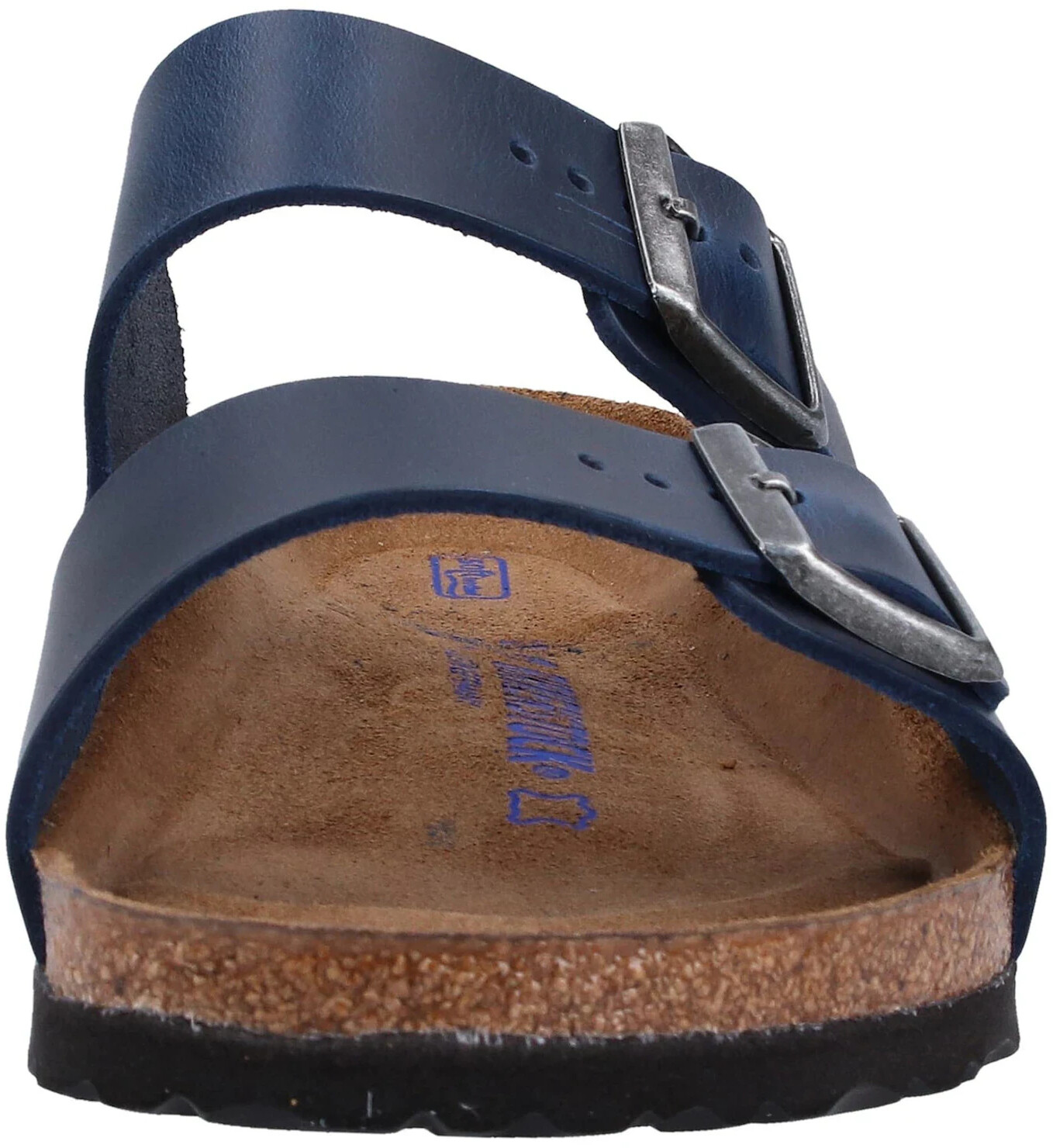 Birkenstock Arizona Weichbettung Fettleder Nubuk Normal blue ab