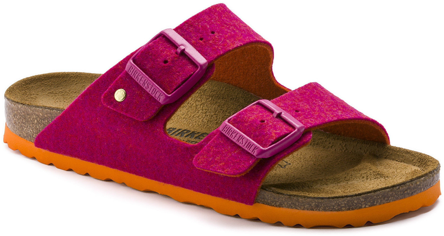fuchsia birkenstocks
