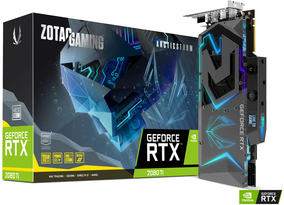 Zotac GeForce RTX 2080 Ti GAMING ArcticStorm 11 Go GDDR6