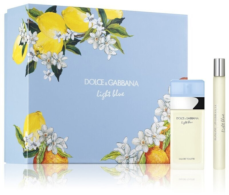 D & g light blue gift set outlet