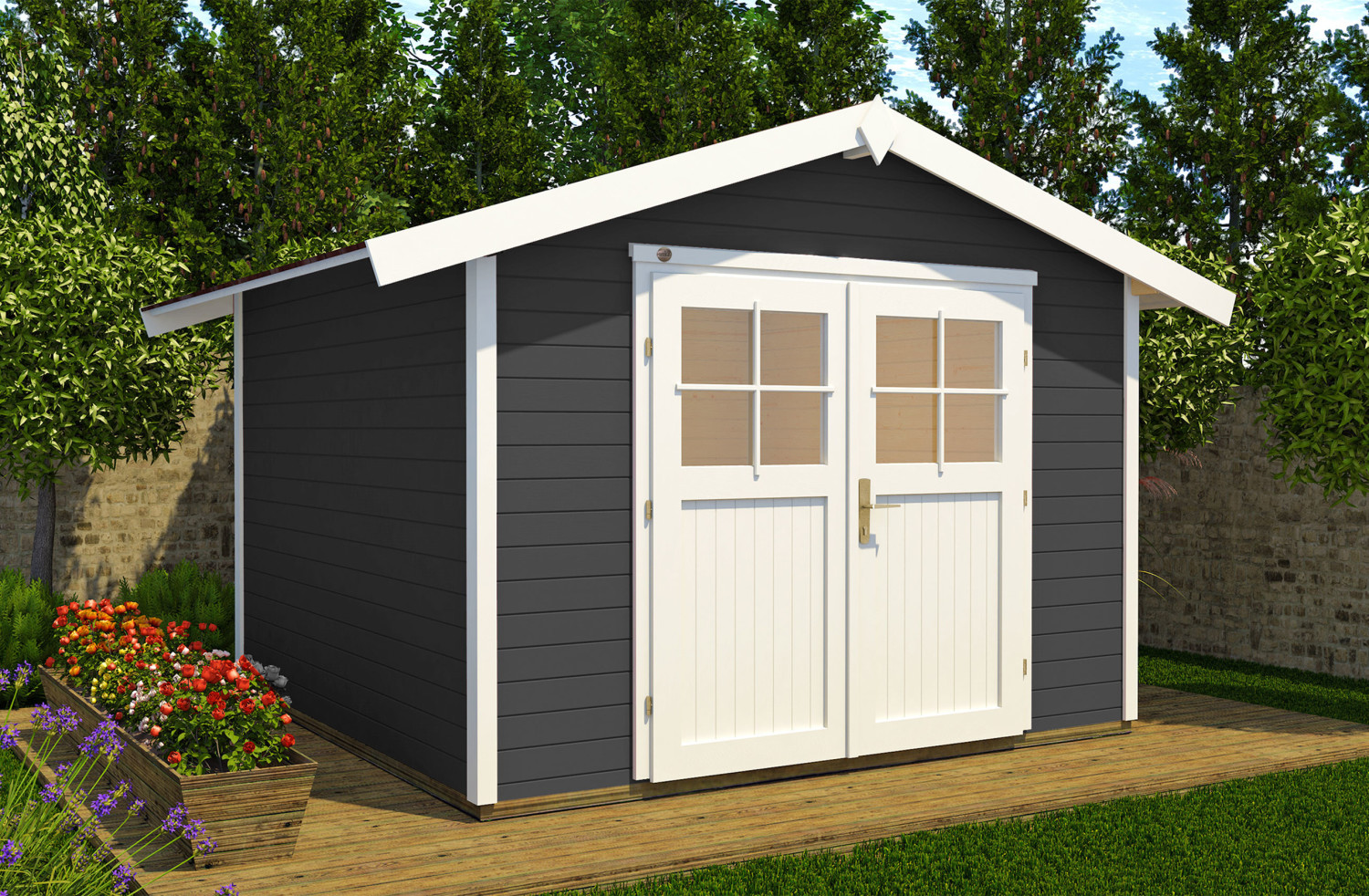 Weka Garden House 122 Size 1 anthracite
