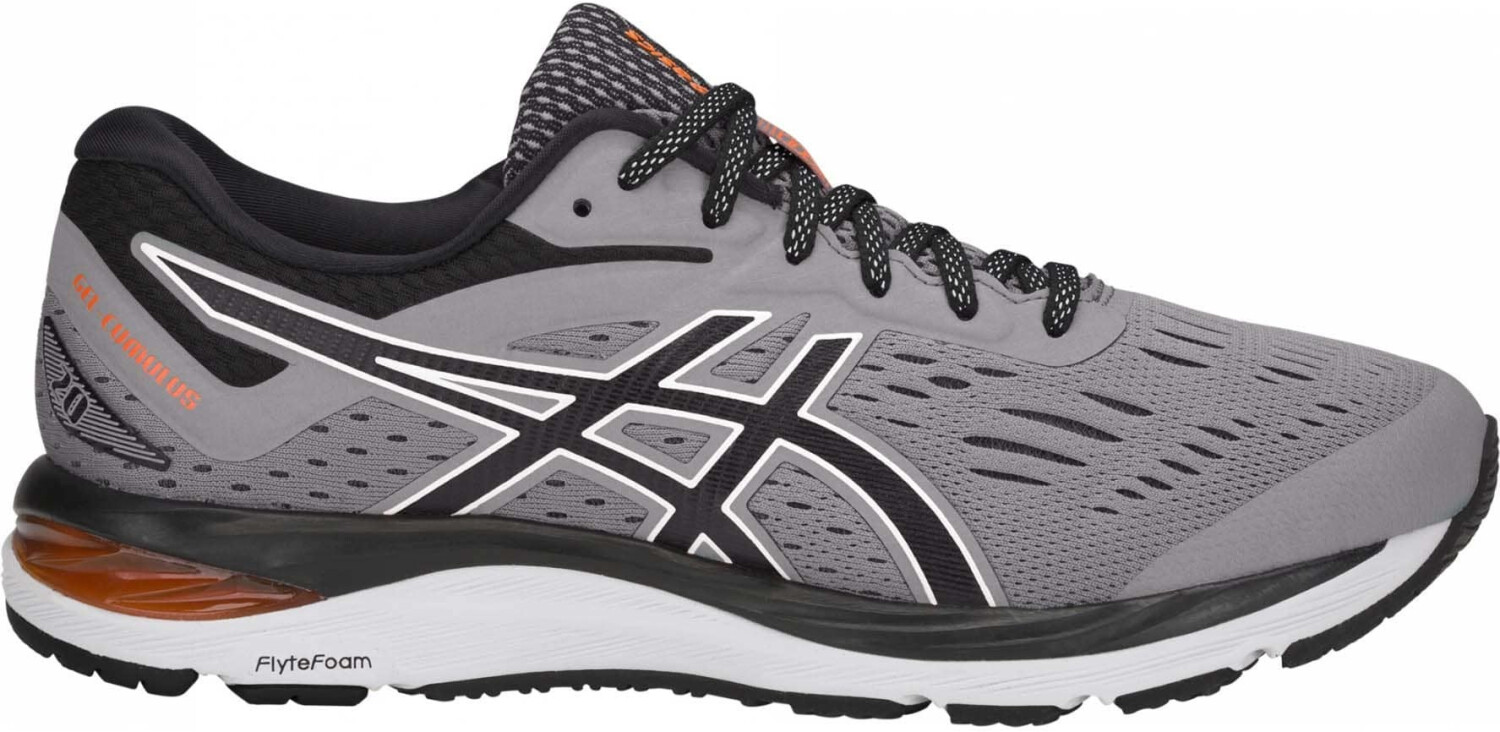 Asics Gel Cumulus 20 1011A008 stone grey black au meilleur prix