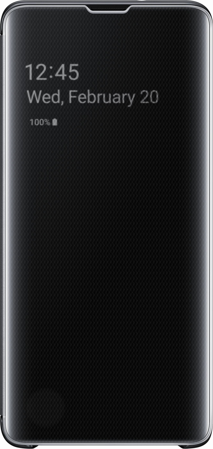 Samsung Étui Clear View (Galaxy S10) noir