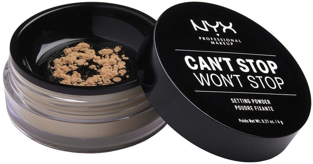 NYX Can't Stop Won't Stop Setting Powder 3 Medium (6,6g)