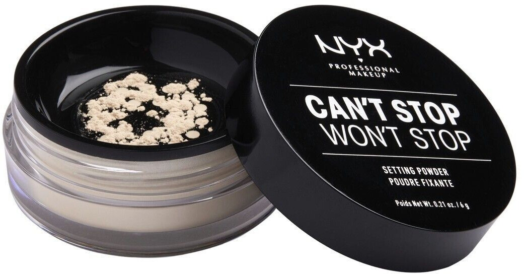 NYX Can't Stop Won't Stop Setting Powder 1 Light (6,6g)