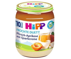 Hipp Fruchte Duett Pfirsich Aprikose Mit Quarkcreme 160 G Ab 1 02 Preisvergleich Bei Idealo De
