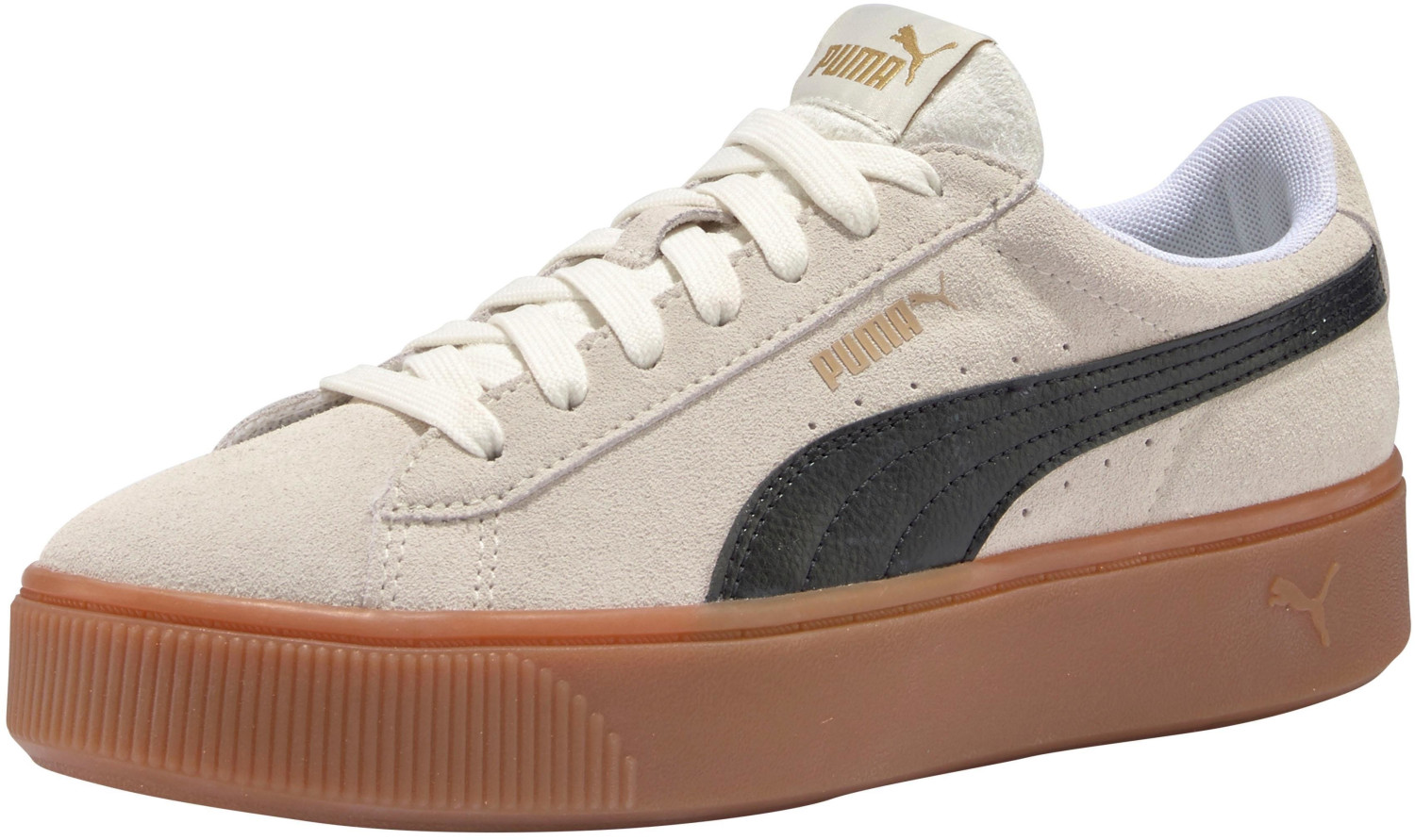 puma vikky black white
