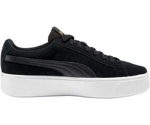 puma vikky black white