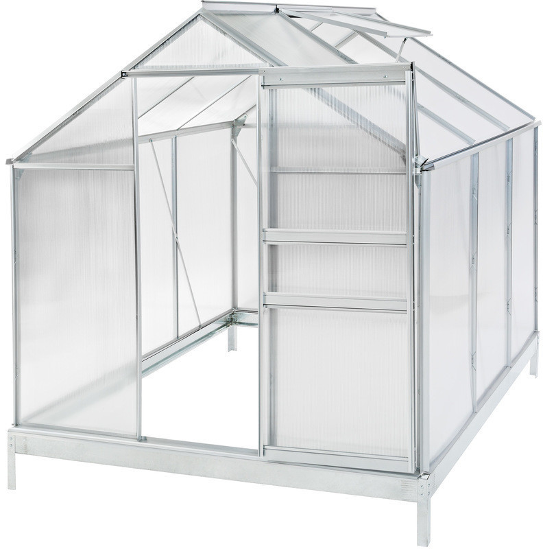 TecTake Serre de jardin 5,7 m³ avec embase