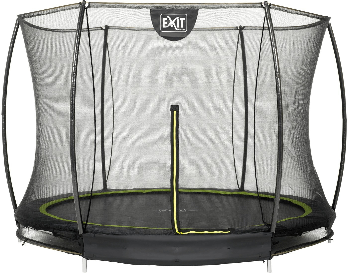 Exit Toys Trampolin Silhouette Ground 244 cm with Safty Net