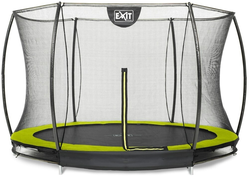 Exit Toys Silhouette Ground 427 cm avec filet de sécurité vert