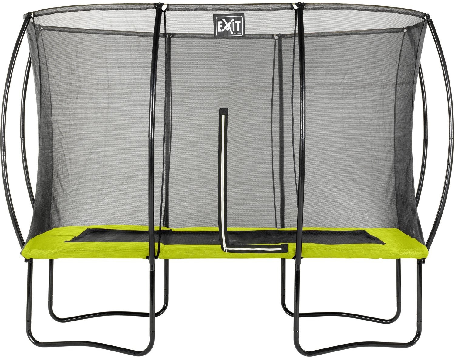 Exit Trampolin Silhouette 214x305 cm with Safty Net lime