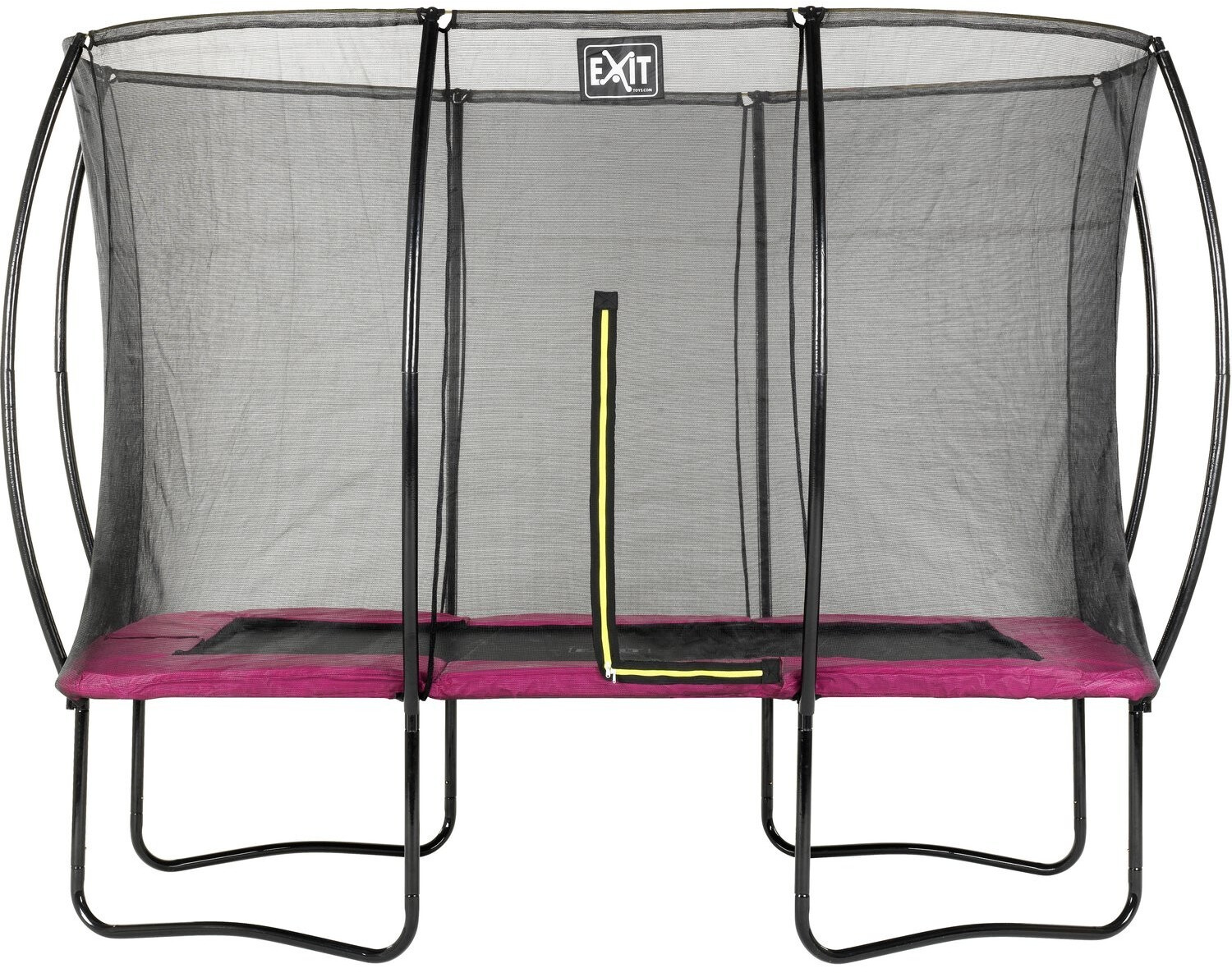 Photos - Trampoline Exit Toys  Toys Trampolin Silhouette 214x305 cm with Safty Net pink 