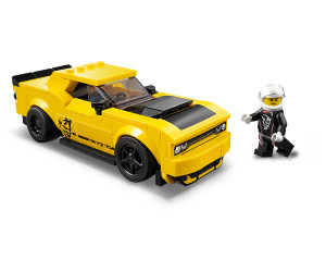 LEGO Speed Champions - Dodge Challenger SRT Demon 2018 et Dodge Charger R/T  1970 (75893) au meilleur prix sur