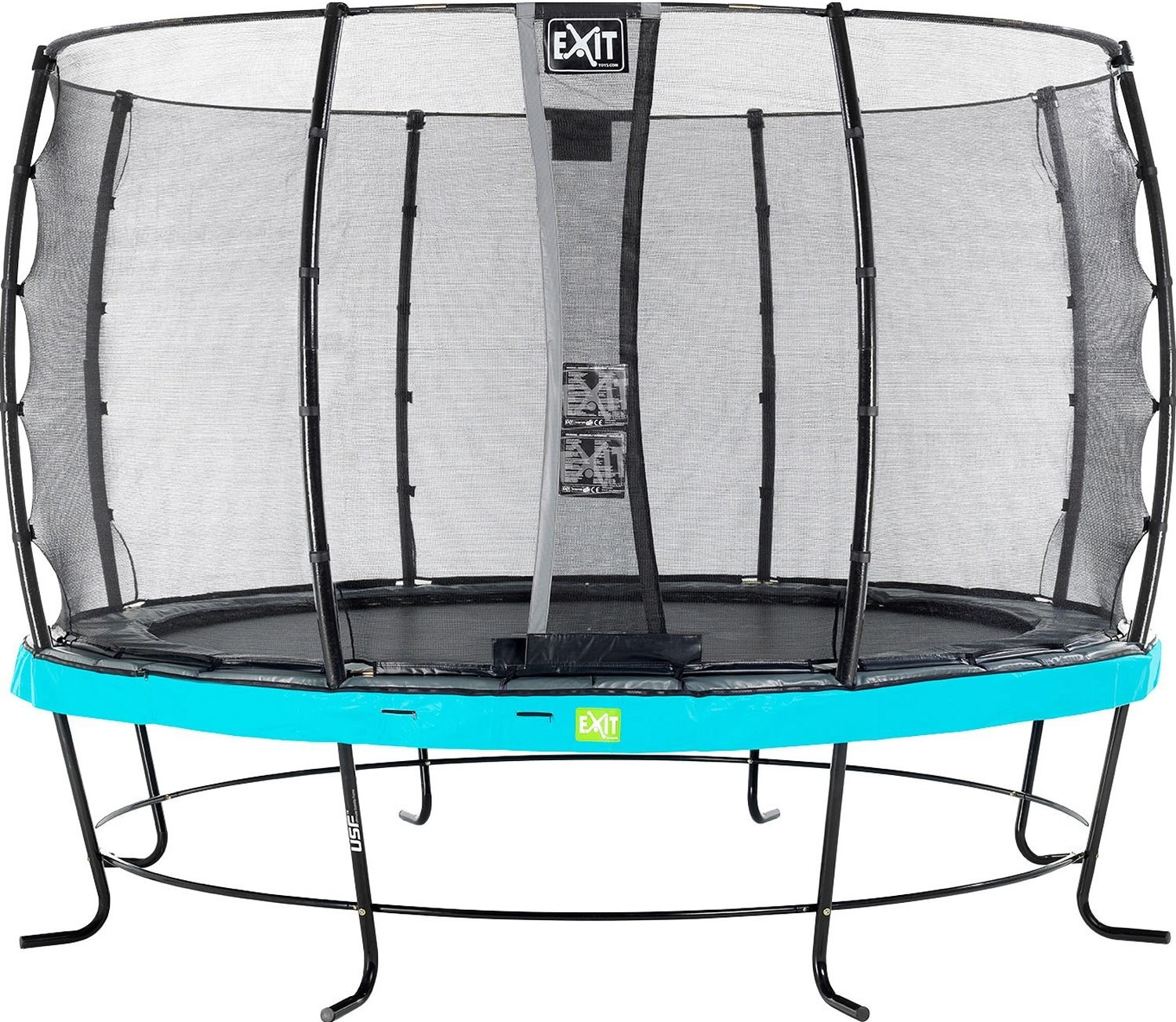 Exit Trampolin Elegant 366 cm with Economy Safty Net blue