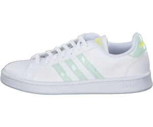 Adidas grand court base sneakers wit/goud dames - Schoenen.nl