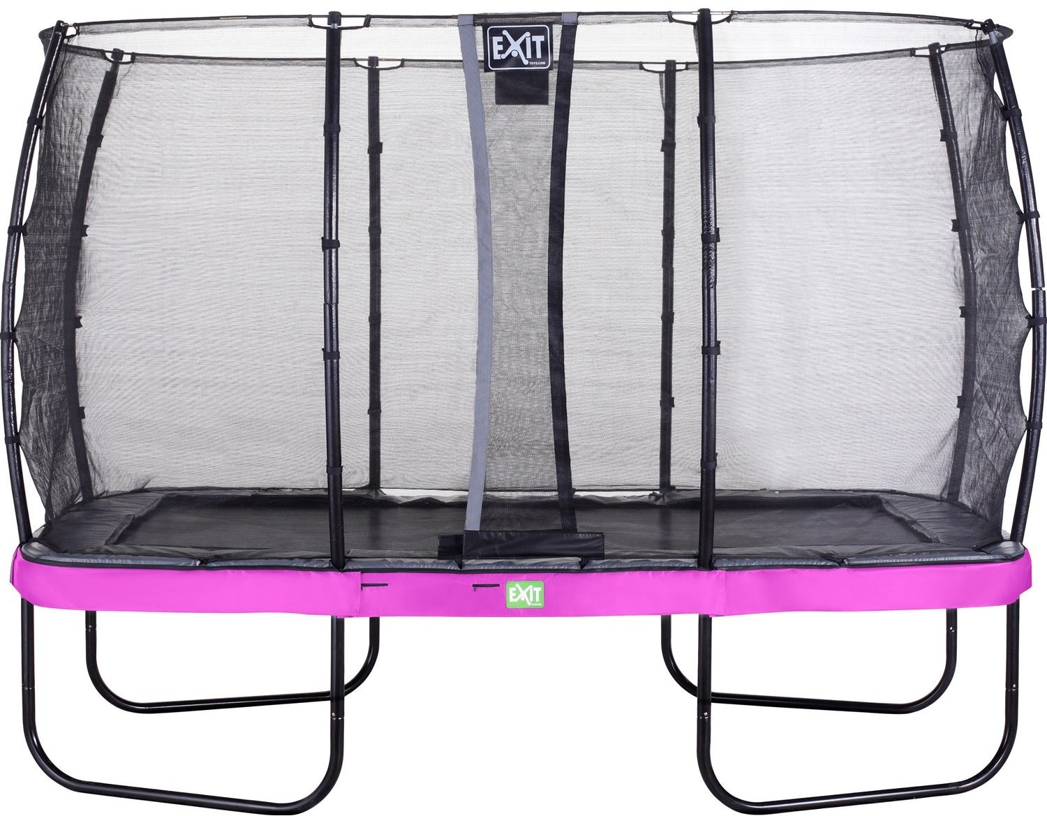 Exit Trampolin Elegant 214x366 cm with Economy Safty Net purple