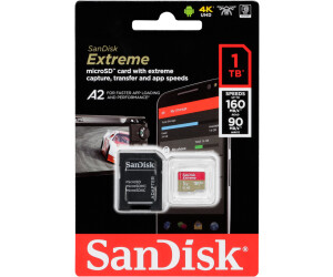 Soldes SanDisk Extreme A2 U3 V30 microSDXC 1 To 2024 au meilleur
