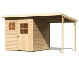 Karibu Gartenhaus Arnis 5 Natur Bxt 302 X 246 Cm Mit Schleppdach Ca 220 Cm Breit Riberavirtual Com