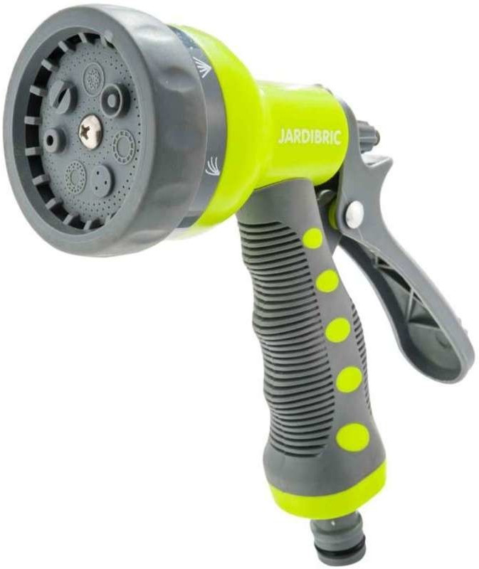 Provence Outillage Pistolet d'arrosage gainé 7 jets