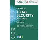 kaspersky total security 2017, for 5 devices, for pc/mac, product key card