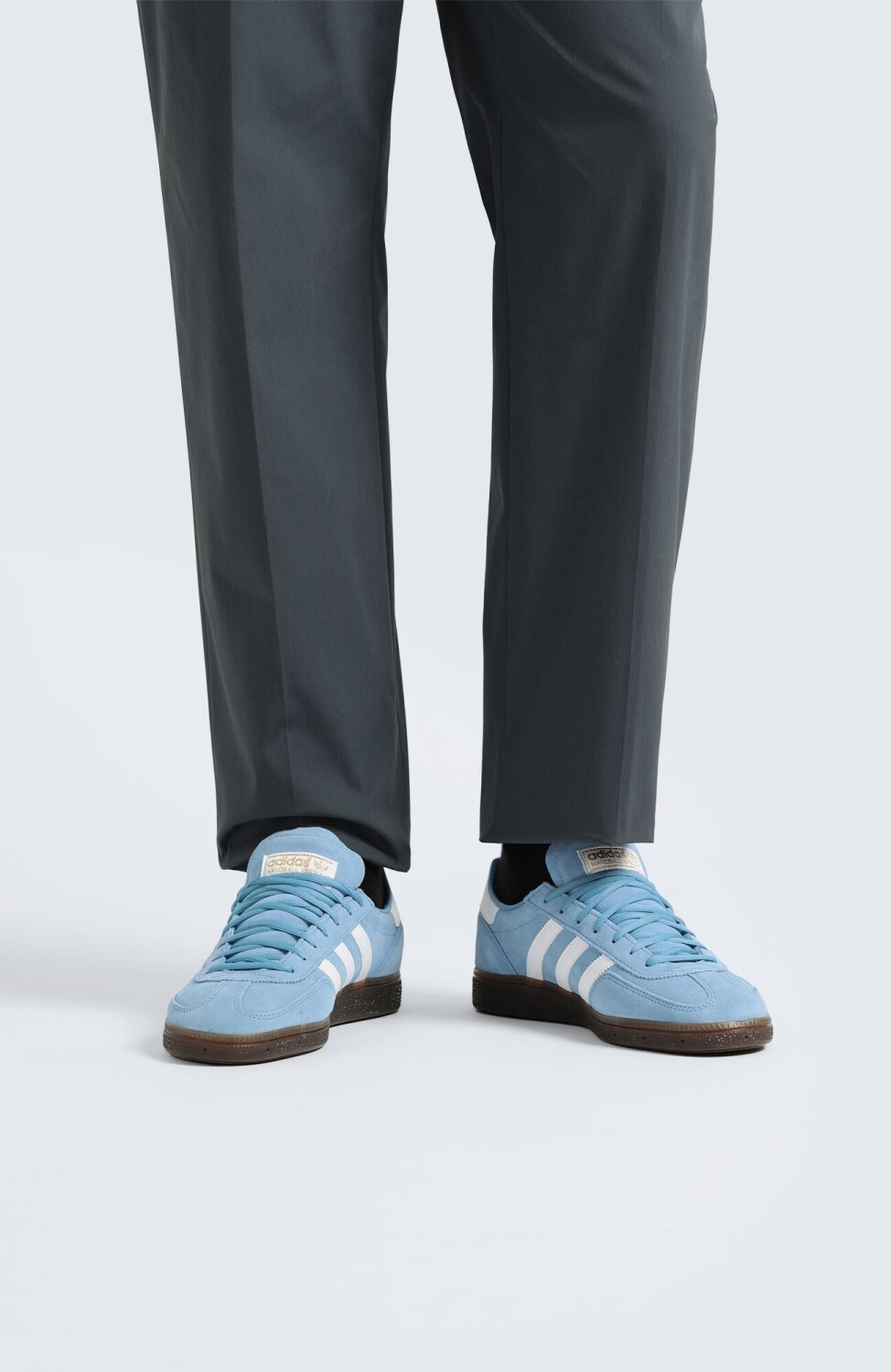Buy Adidas Handball Spezial Light Blue/Ftwr White/Gum5 from £57.49 (Today)  – Best Deals on idealo.co.uk